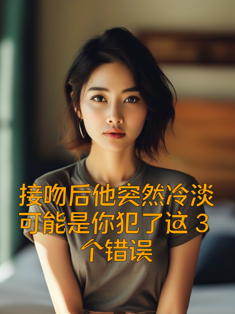 接吻后他突然冷淡？可能是你犯了这3个错误！