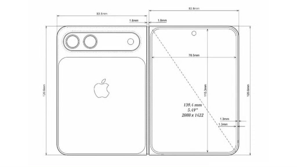 苹果首款折叠iPhone是胖折叠？​​​