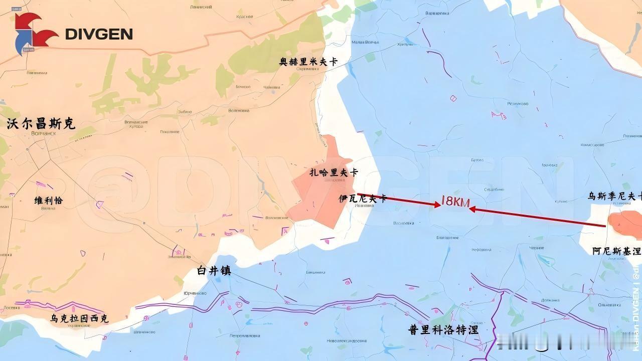 大布尔卢克包围圈这个区域虽然定居点密集，但村庄面积整体不大，而且根据目前信息，乌