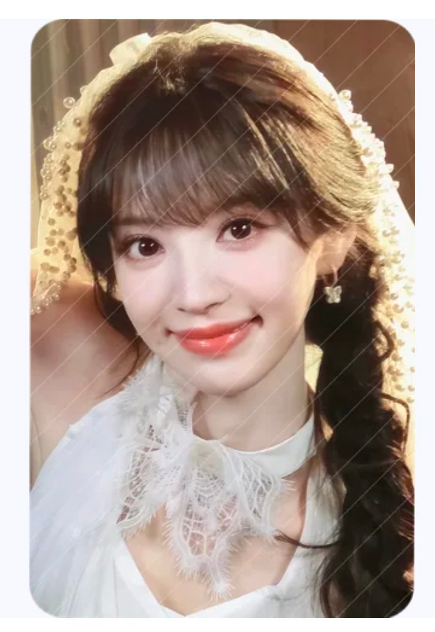 #田曦薇周边中转站#原价叠邮出，自拍卡婚纱卡需捆一张​