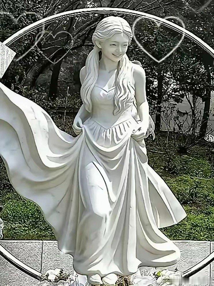 网友们改的大S雕像太美了吧，这才是她最美的样子。你们觉得呢？