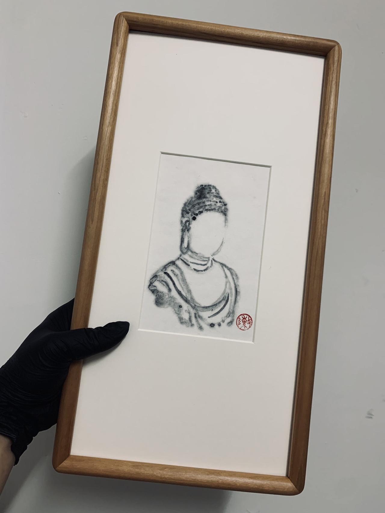 书画手绘水墨画中式美学艺术收藏
