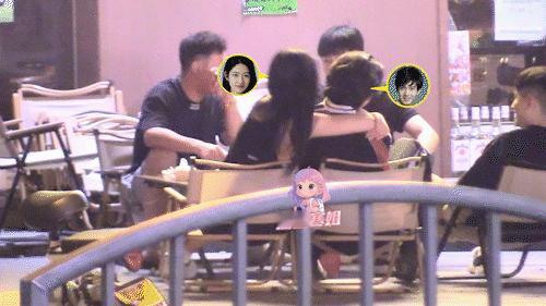 向涵之亲密搂抱陈宥维这不是去年的事了吗？​​​