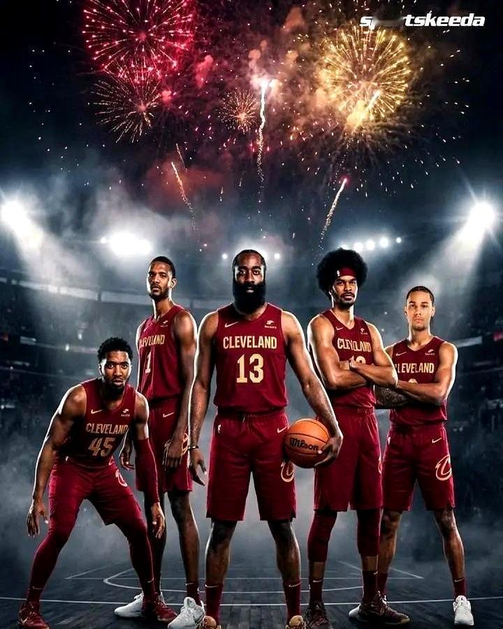 骑士彻底摊牌了，送走26岁全明星，豪赌36岁哈登！米切尔手机都快捏碎了。等