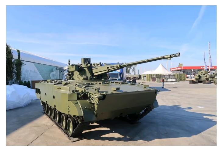 57mm的执念，偏流战车，亦称高炮。换装AU-220M型无人炮塔的BMP-3，