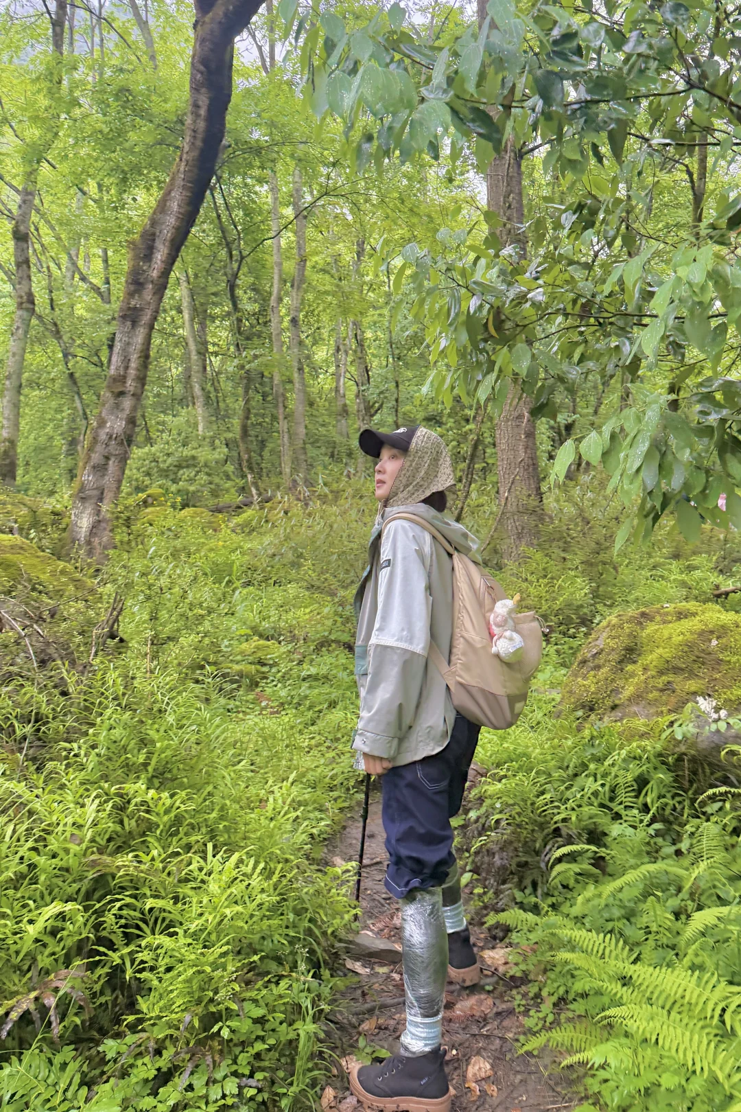雨中徒步，探索自然🍃