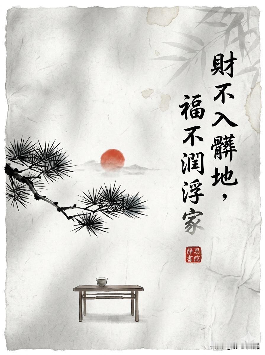 曾国藩：为什么有些人家越过越穷？因为他们不懂“财不入脏地”　很多人以为，穷是