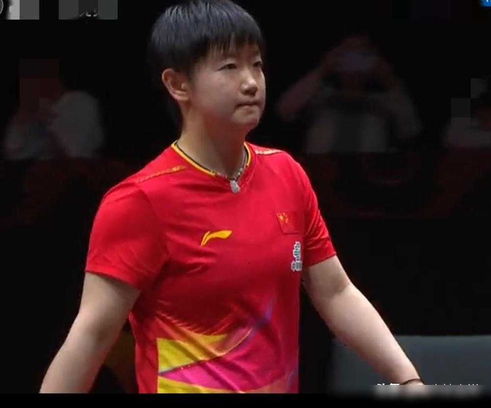 王艺迪今天是太想赢了，越想赢，越失误，越失误，越着急，恶性循环，结果0比4输了，