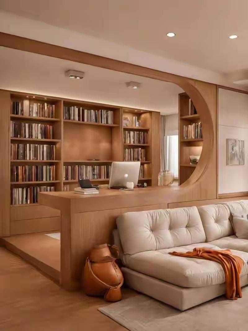 想要什么样的书房啊？有温度的书房书房最好的书房书房的装修高级感