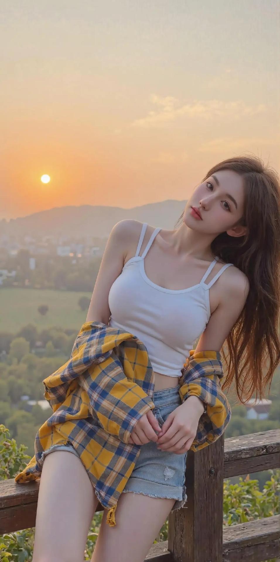 凌晨三点的第一缕阳光，照亮了多少夜归人的心灵。分享一下相册里的美女知性美女穿搭分