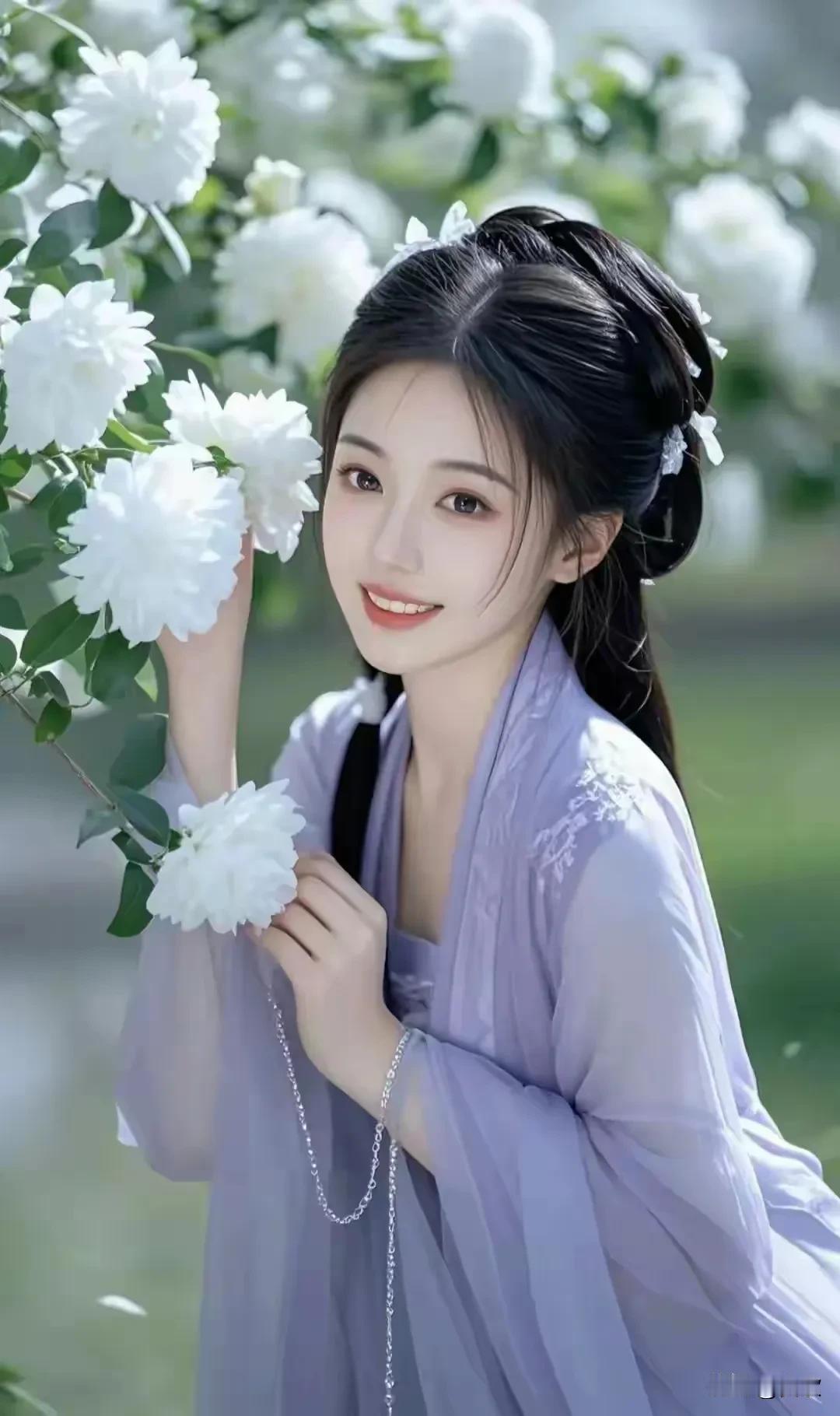 上联:笑语嫣然春风醉下联:风姿绰约花影移横批:风华绝代