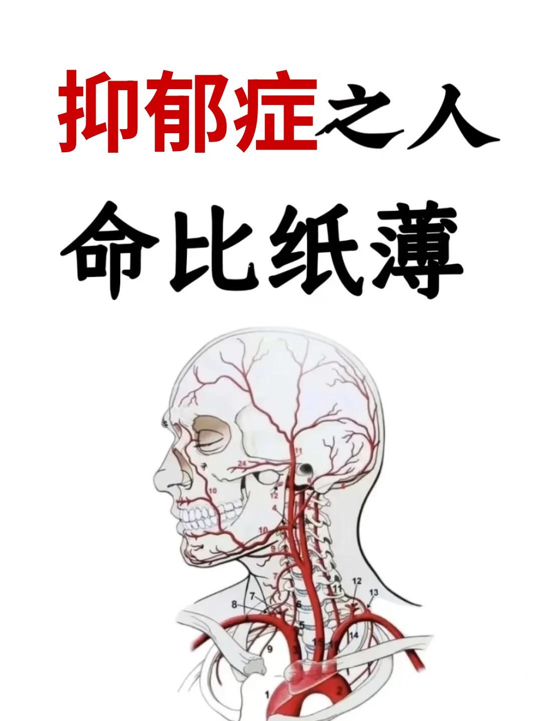 抑郁之人，命比纸薄老中医告诉我：很多抑郁都是从“心瘀”开始的现代医学常