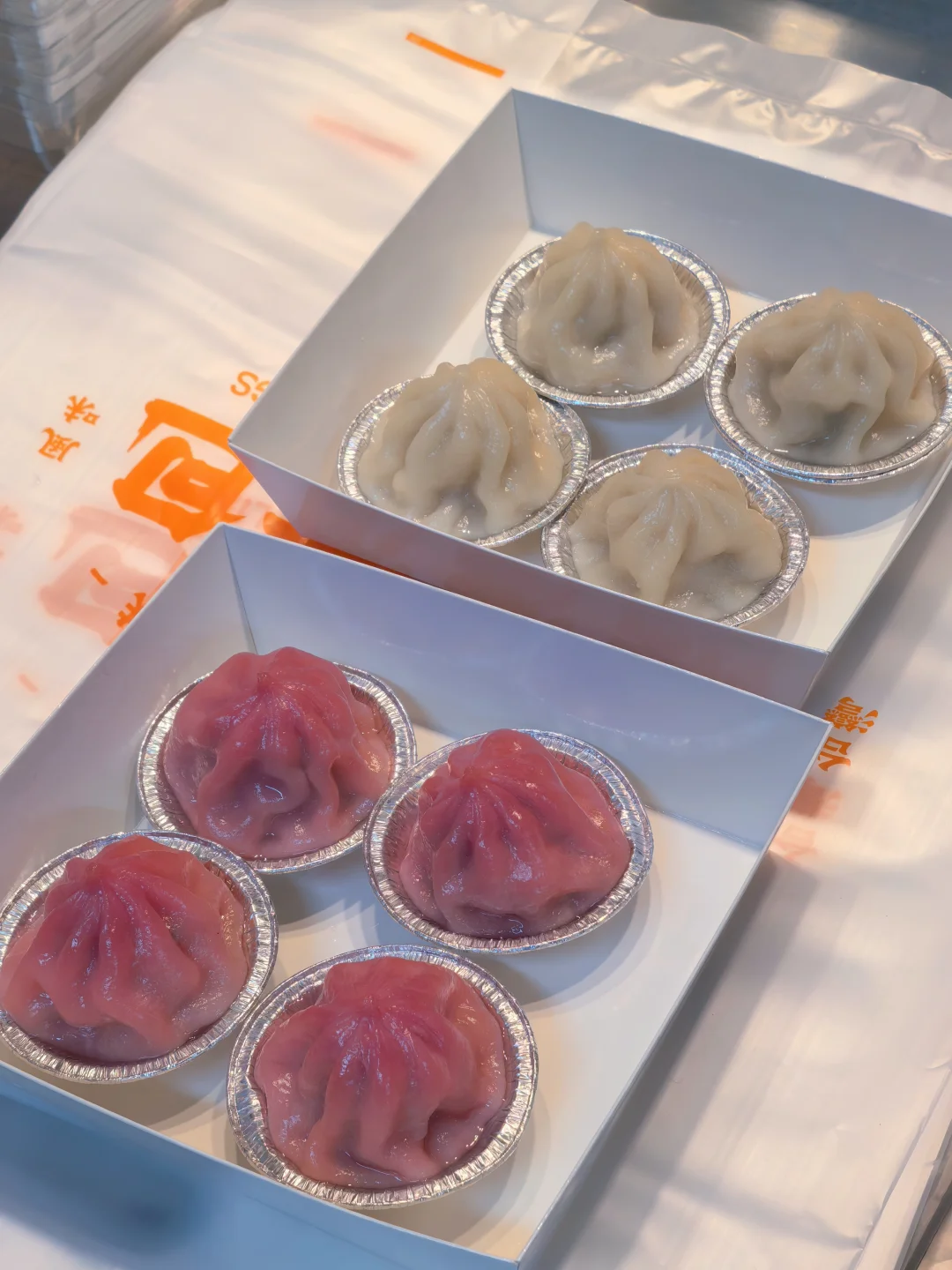 济南夜市这笼粉色汤包，美到犯规！🌸