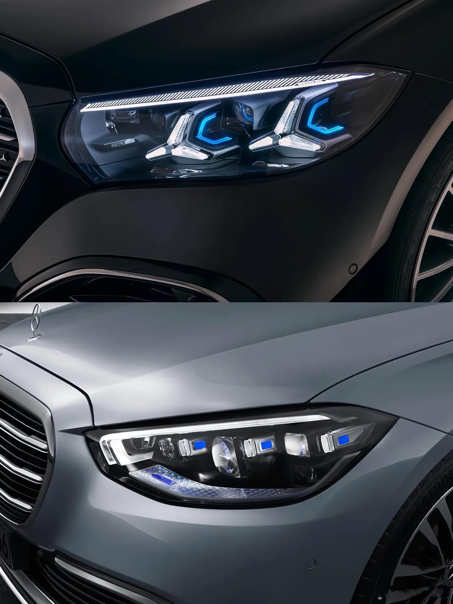 新老款梅赛德斯奔驰S级大对比，整车一半的零部件重新开发设计，也就是说换了2700