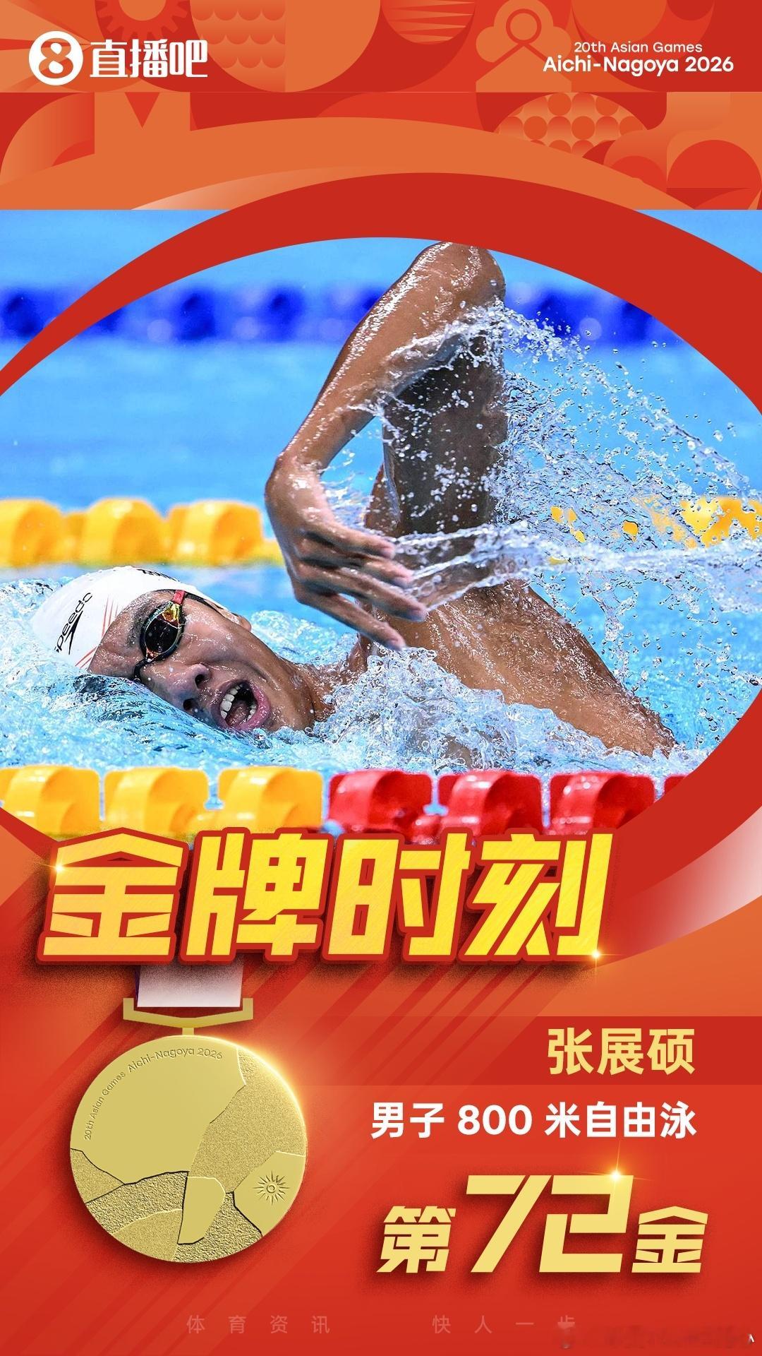 中国游泳队30金碾压日本亚洲泳坛“双雄时代”彻底终结！🚀收官！2026爱知·