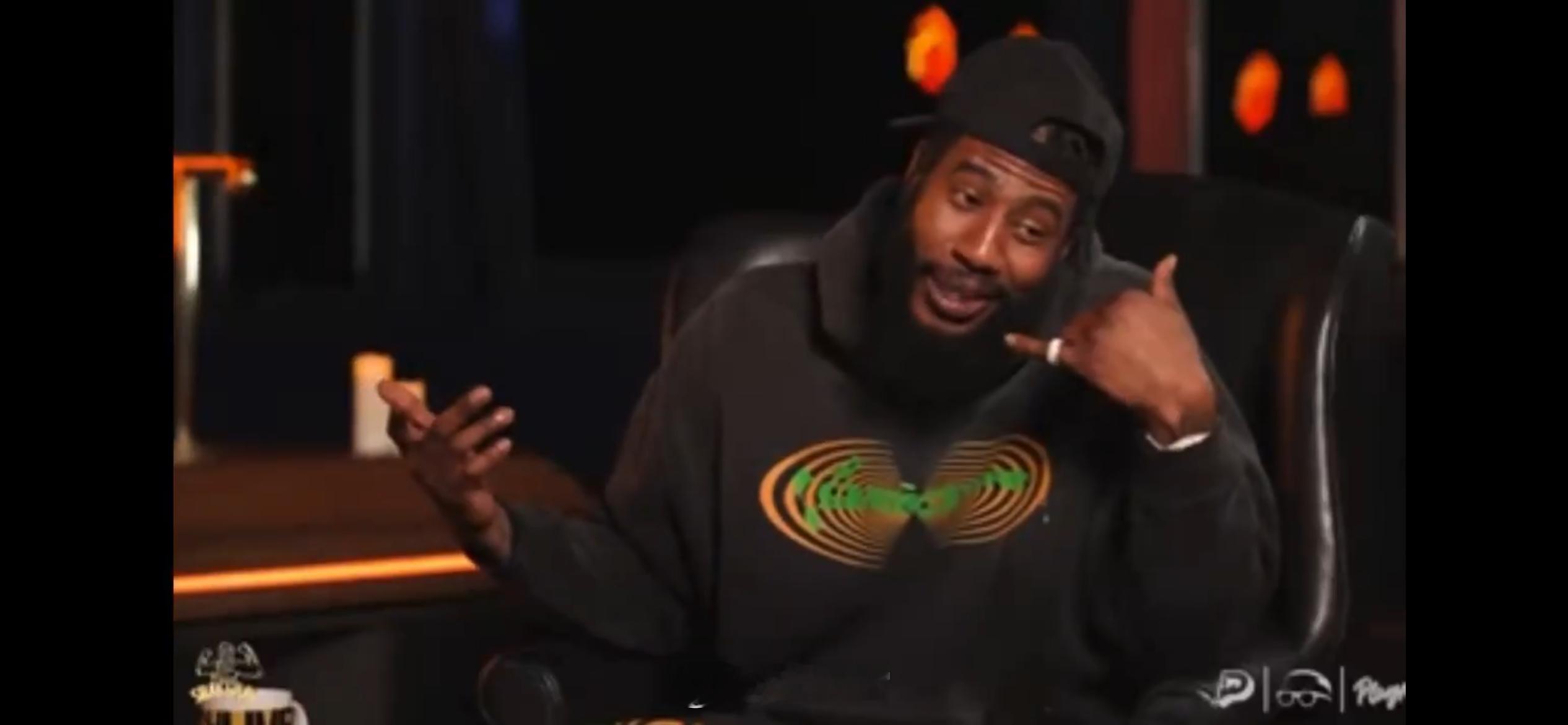 前队友香珀特在ShannonSharpe的播客中谈欧文离开骑士，说他一点都不意