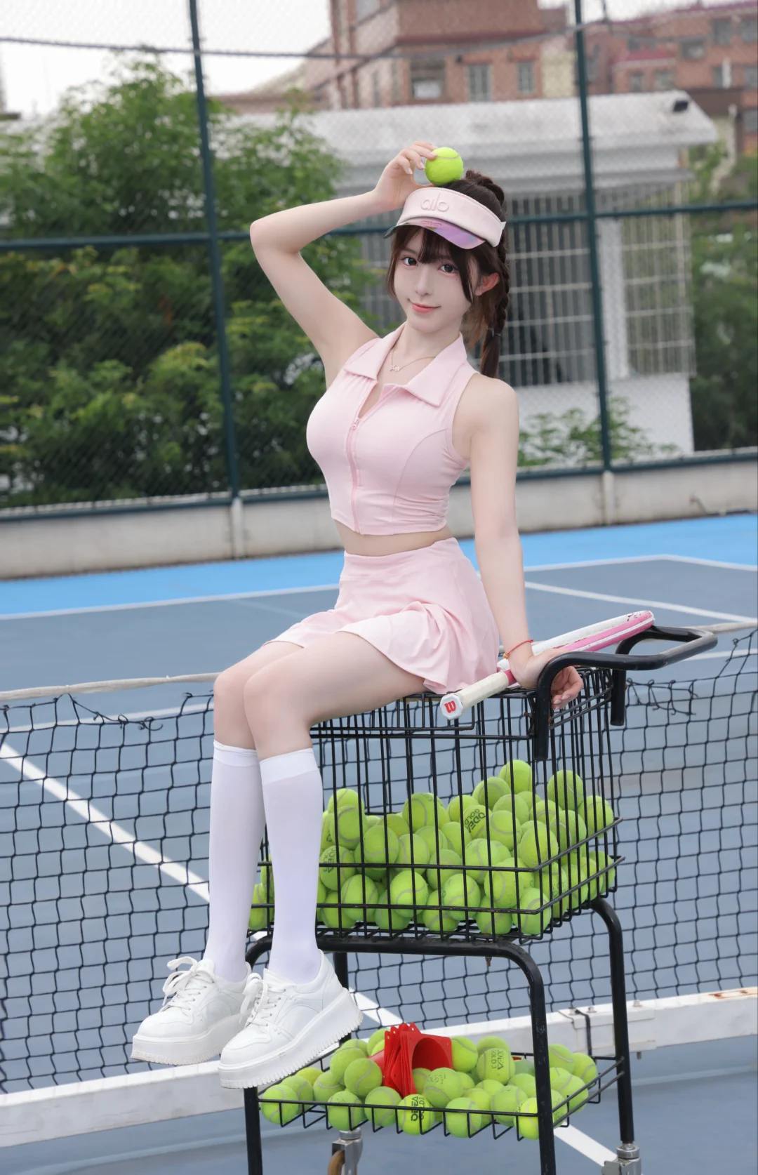 今天是网球甜妹🎾