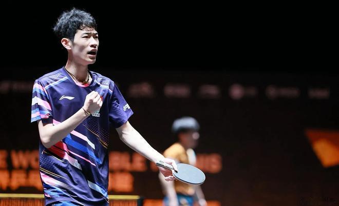 北京时间2月23日下午，刚刚结束了一场WTT新加坡大满贯男单1/32决赛，男单世