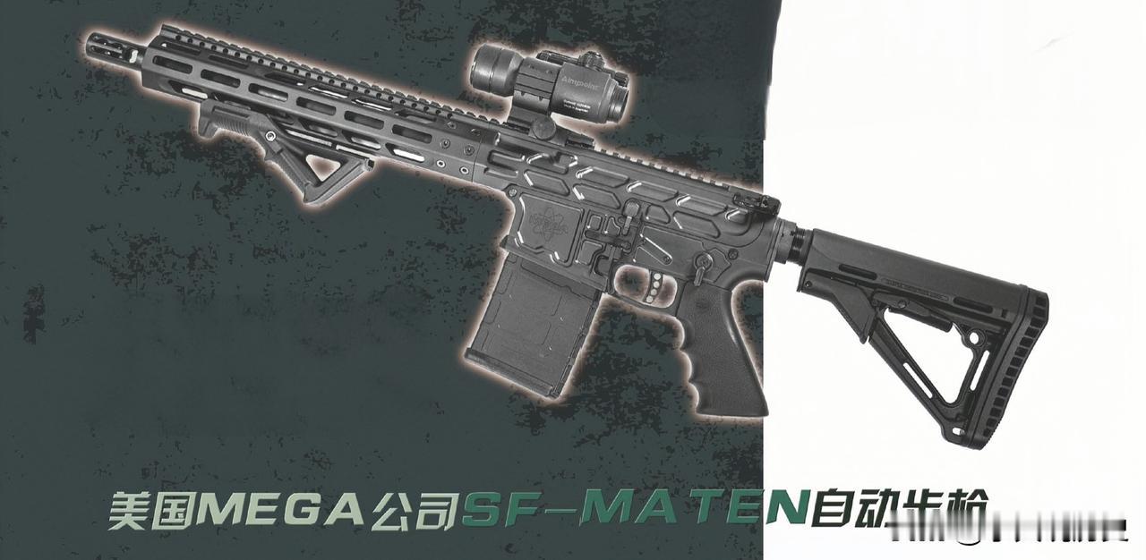 美国MEGA公司SF-MATEN自动步枪MEGA公司专注于AR系列步器核心组件