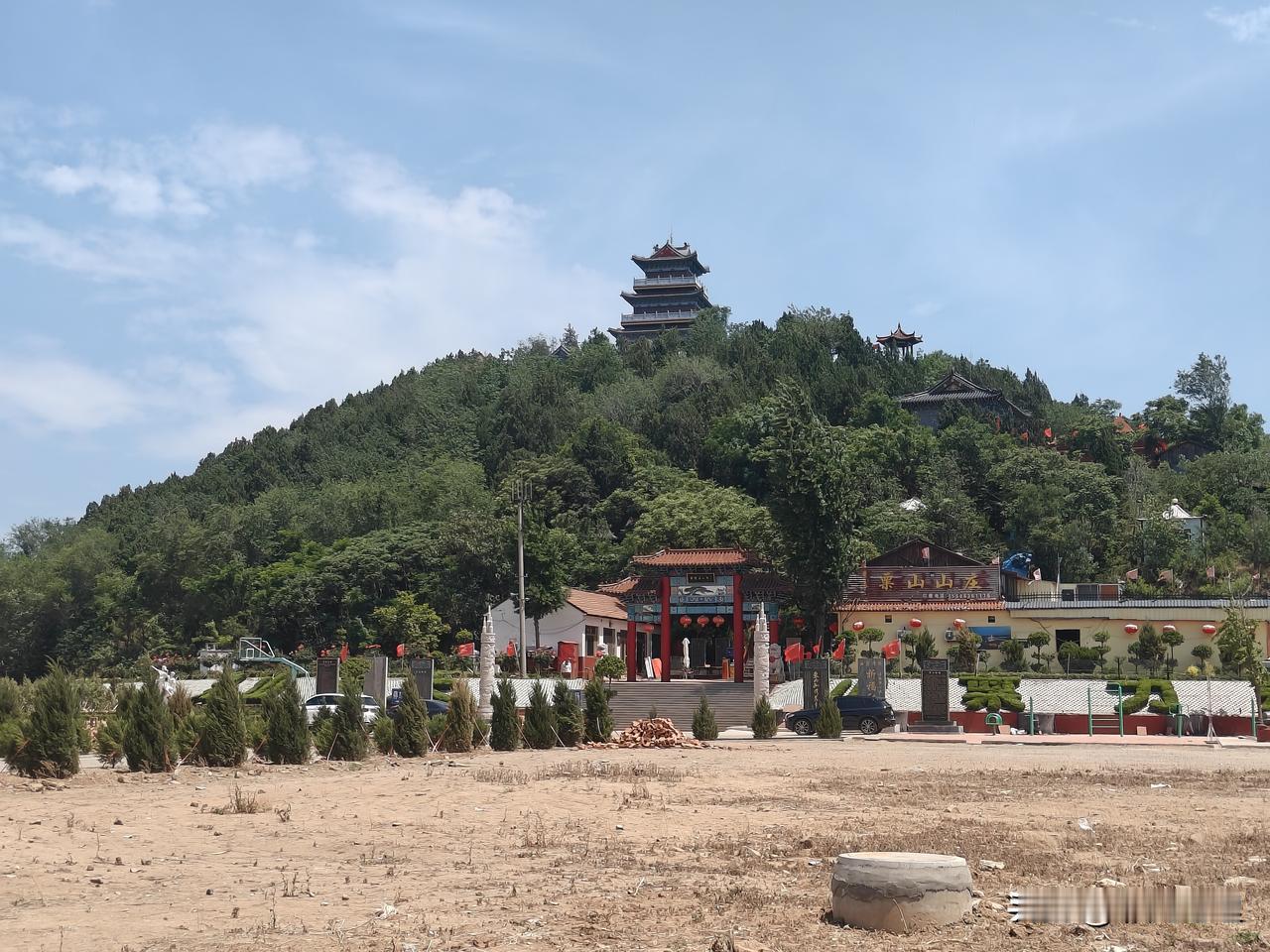 古骈第一观，临朐粟山风景区！从青州回临沂，发现导航上面有个景区正好路过，就过去