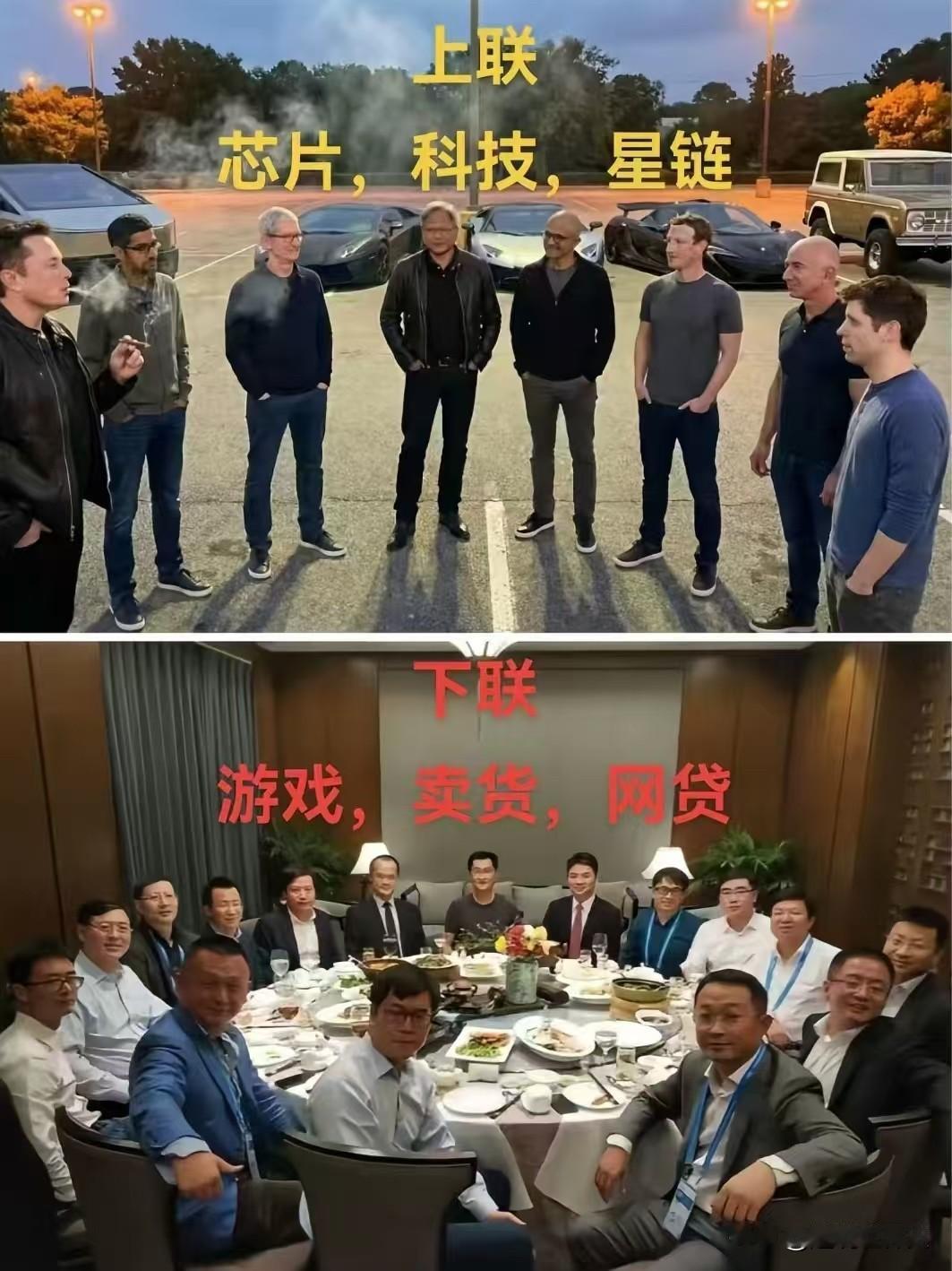 科技新贵也有中外之别🤔中西方科技博弈科技领袖对比