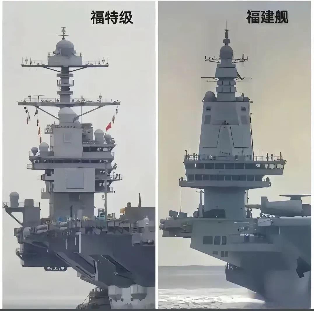 #福建舰在哪些技术上真正超越福特号#福建舰在哪些技术上超越福特号？这不好比，不