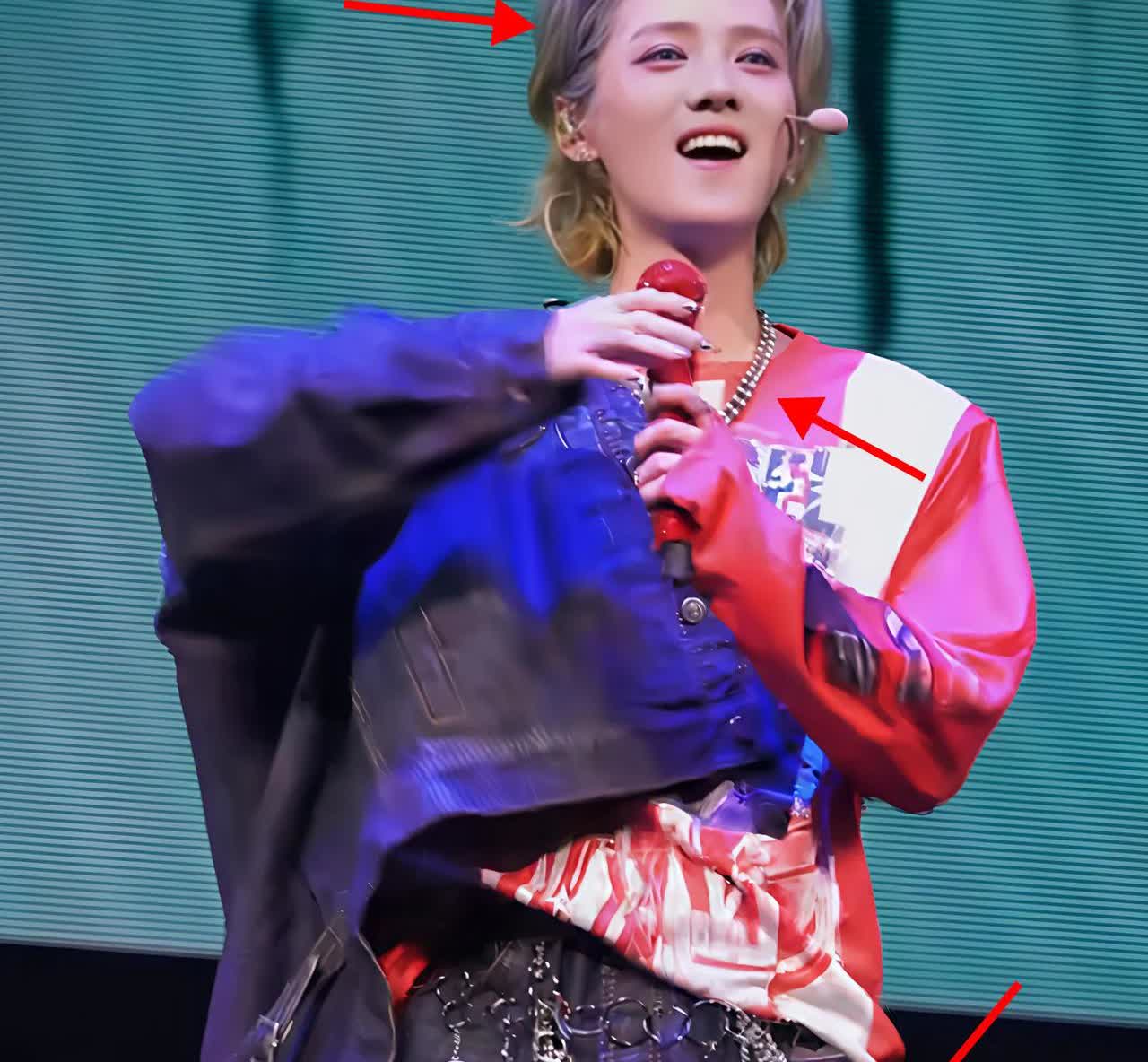 你们难道真的就没有一个人觉得鹿晗这个人很奇怪吗？鹿晗虽然脖子和腰上戴了一