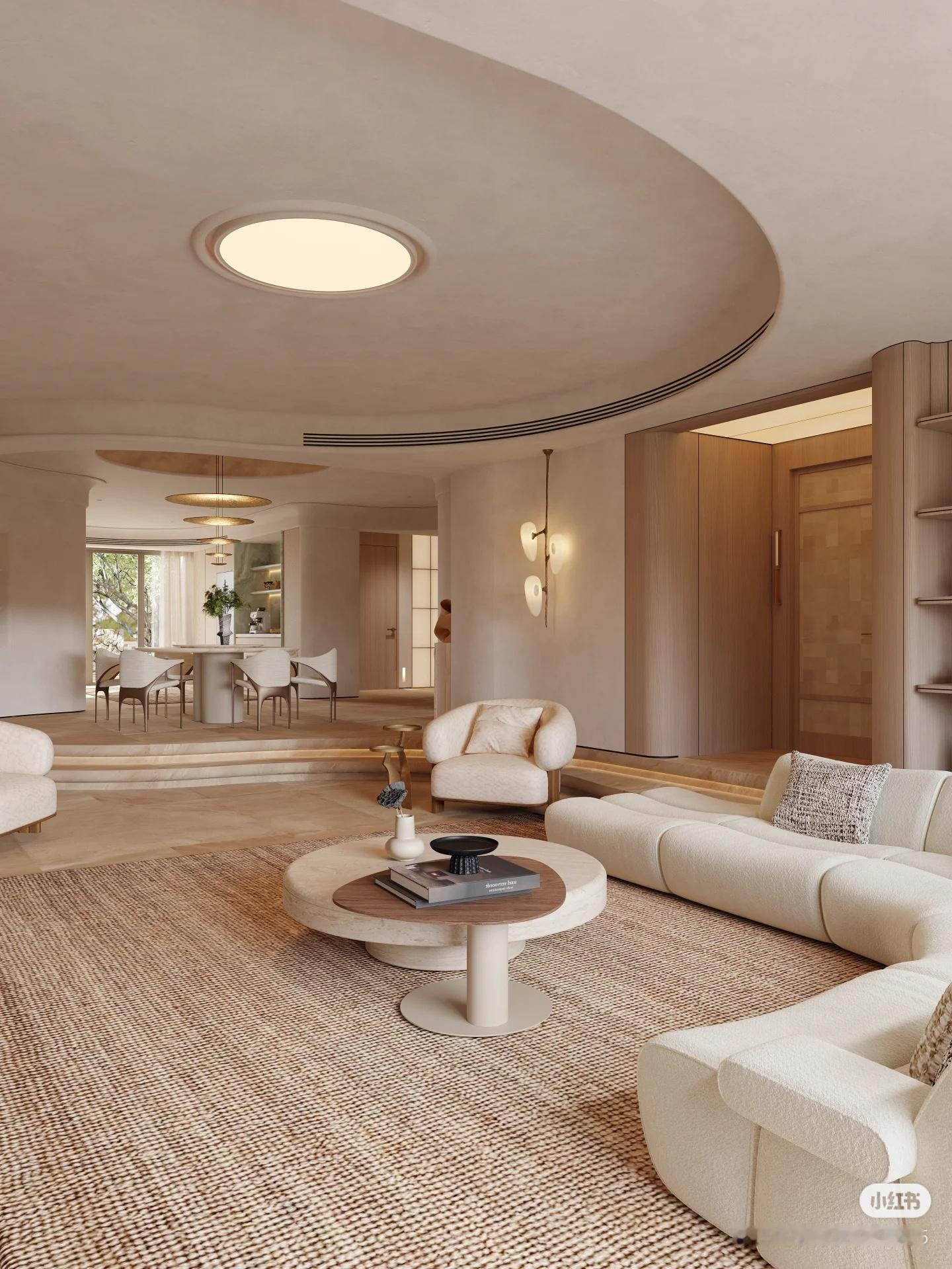 图1这种户型的毛胚房（190平），在北京，装修成图2-4或类似的风格，大概需要多