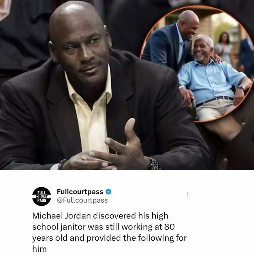 速报！速报！据最新报道，迈克尔·乔丹宣布了在自己60岁生日前夕向“许愿”基