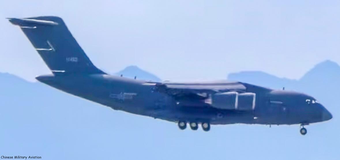 大运在快速列装中，运-20B又一个新机新号，眼神好的大神，看看这机号是什么。昨天