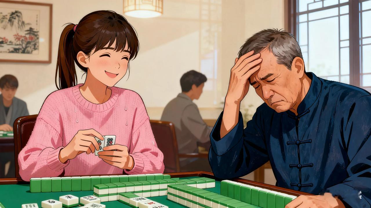 发现了没有，打麻将的人，千万别输了就乱了阵脚。一门心思盯着输的牌局，对下