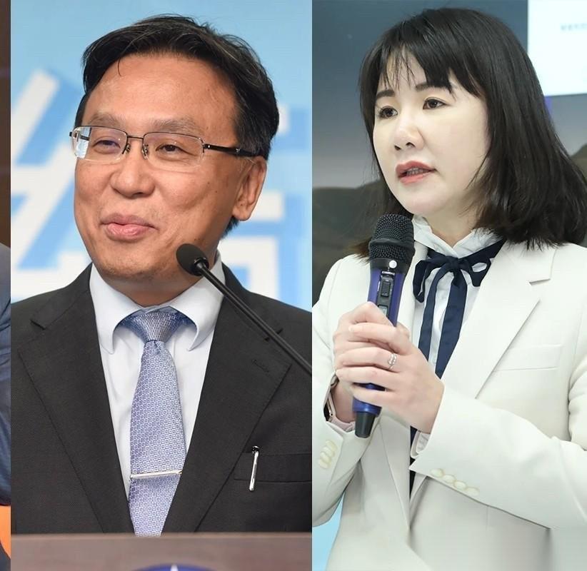 针对传国民党舍弃立委谢衣鳯、前彰化县副县长柯呈枋及洪荣章三人，直接征召前考纪会主