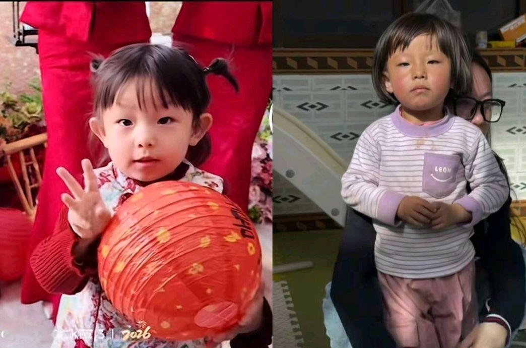 甘肃小女孩涵涵，今年3岁。1岁多的时候，涵涵的妈妈去世了。从那以后，涵涵是跟姥姥