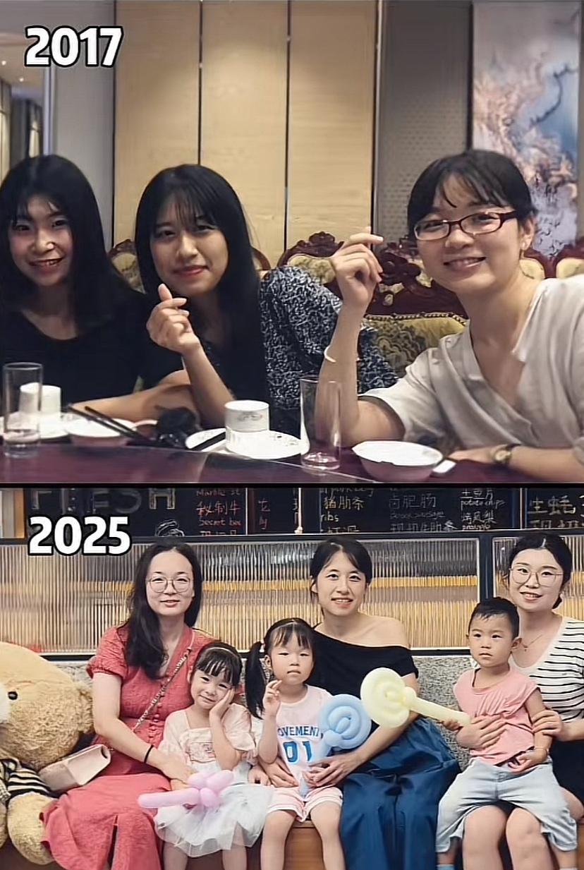 岁月把17年中间的美女带哪里去了。