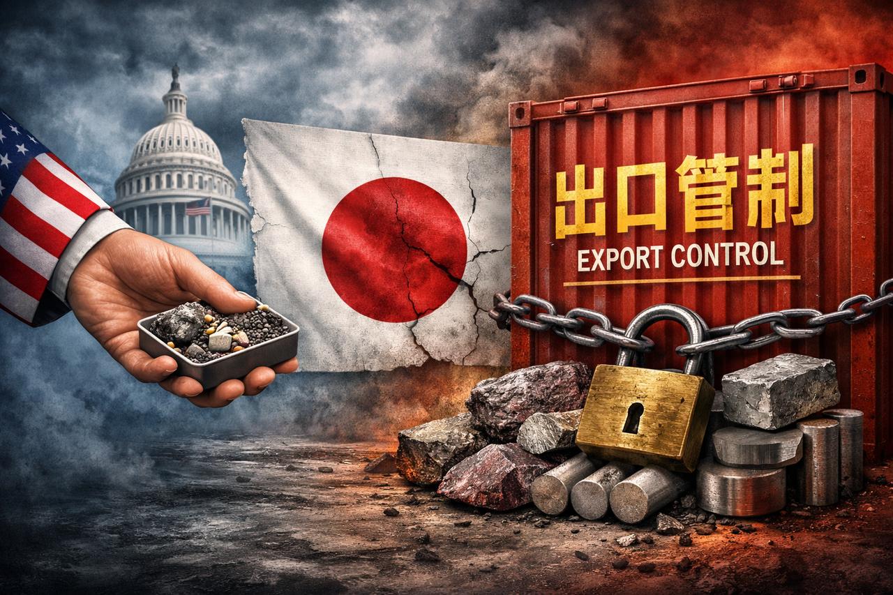 中国加强两用物项对日出口管制，美国会不会给日本“补材料”？从政治上说，美国不可