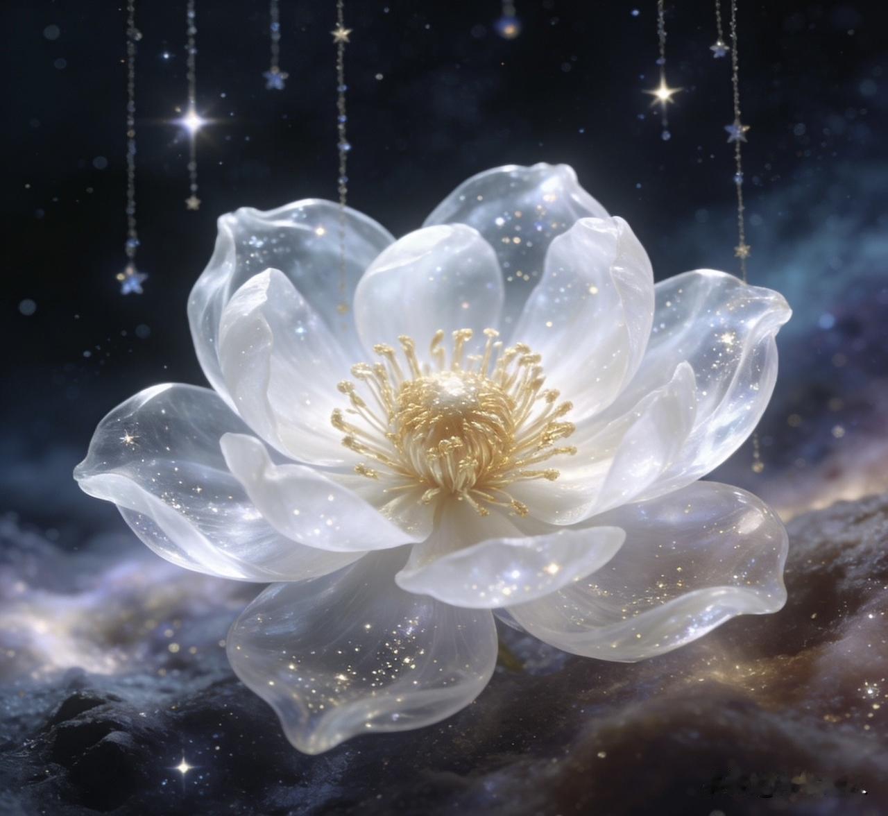 新思维：宇宙岛上的忘言蕊宇宙岛的风是轻的，携着星云的碎屑，拂过漫山遍野的忘言