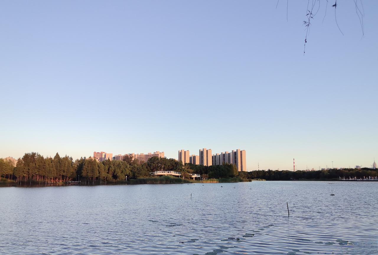 想你的风吹到了新龙湖——来来来！到常州高铁新城来看风景。这里有沉水栈道，有石壁