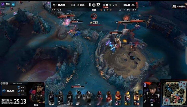 GAM只会打前15分钟？Bin剑魔团战勇斩后排BLG再胜一局手握赛点！这blg