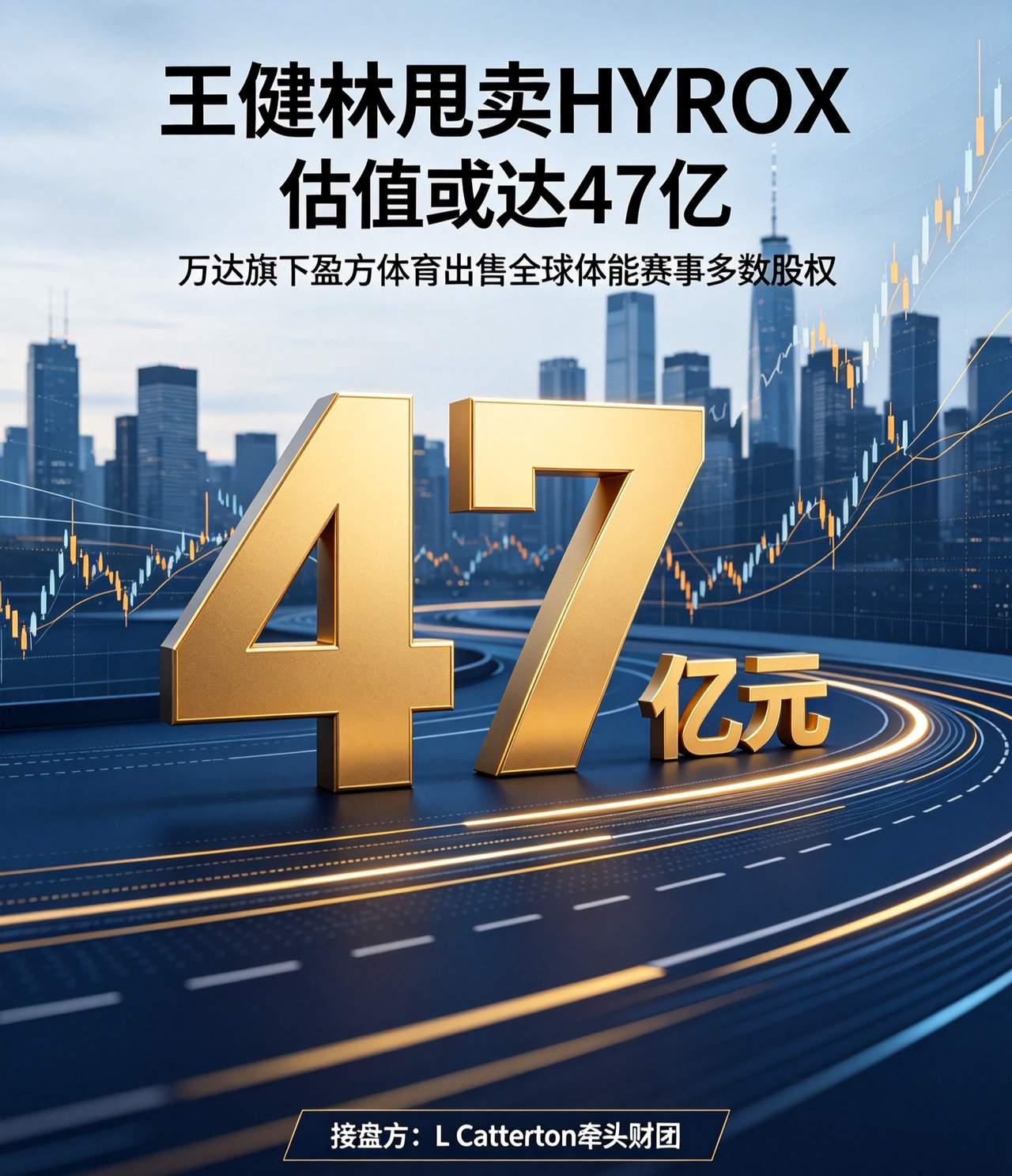 估值47亿！王健林卖掉HYROX，火遍中产的体能赛事，到底卖的是什么？最近