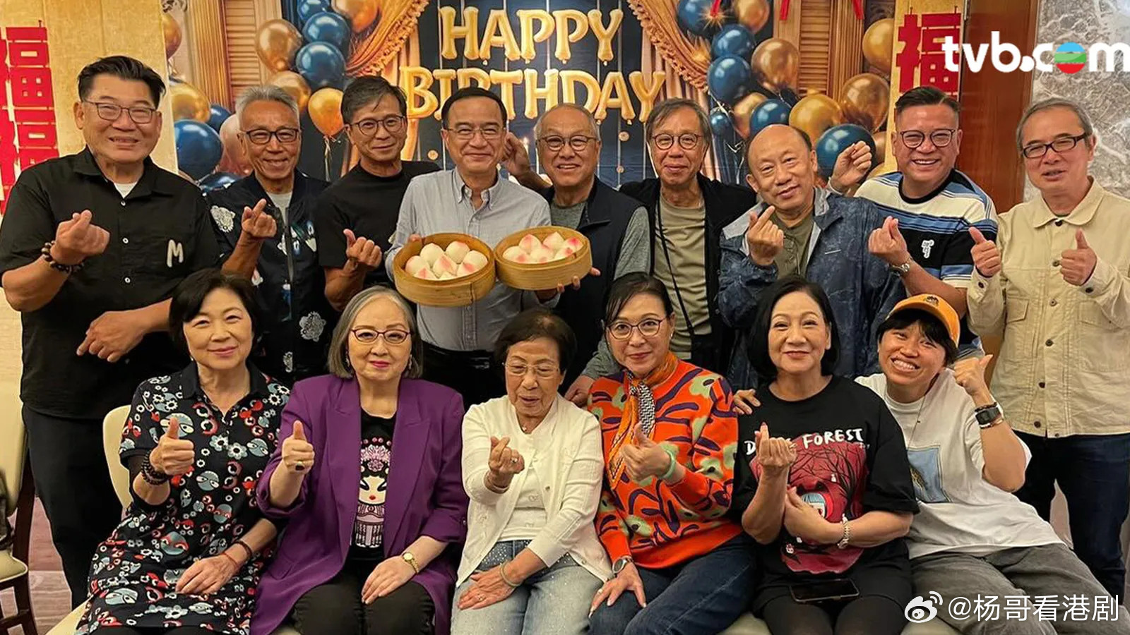 鍾志光65歲大壽設宴慶祝于洋激罕露面氣色紅潤狀態佳.本月3日，資深藝人鍾志