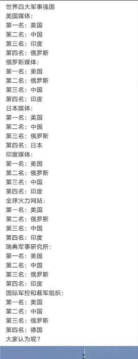 国际上：不承认中国第三。国际上：开始不承认美国第一。渐渐地，很多人开始怀疑美