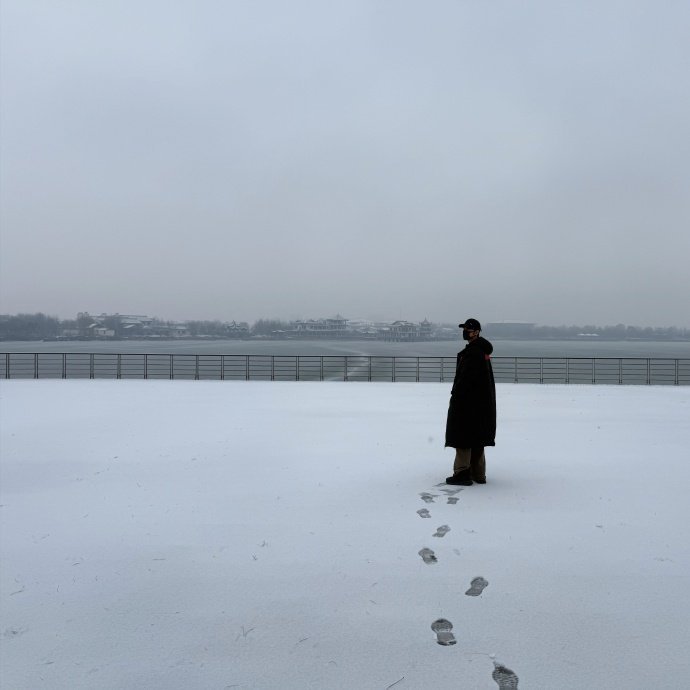 肖战晒东北雪景照肖战发靓肖战发靓，肖战晒东北雪景照，感受到了来自我们战战的