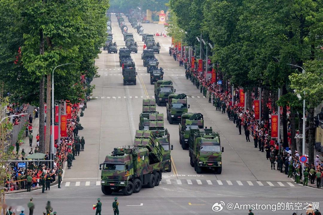 越南国庆80周年阅兵最后一次彩排的照片​​​