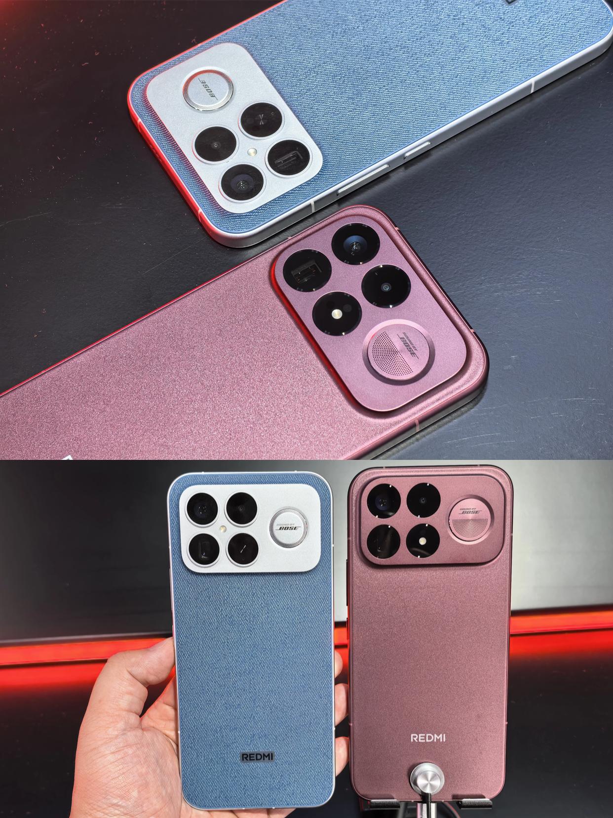 有没有觉得REDMIK100ProMax「⾚霞珠红」和上代REDMIK9
