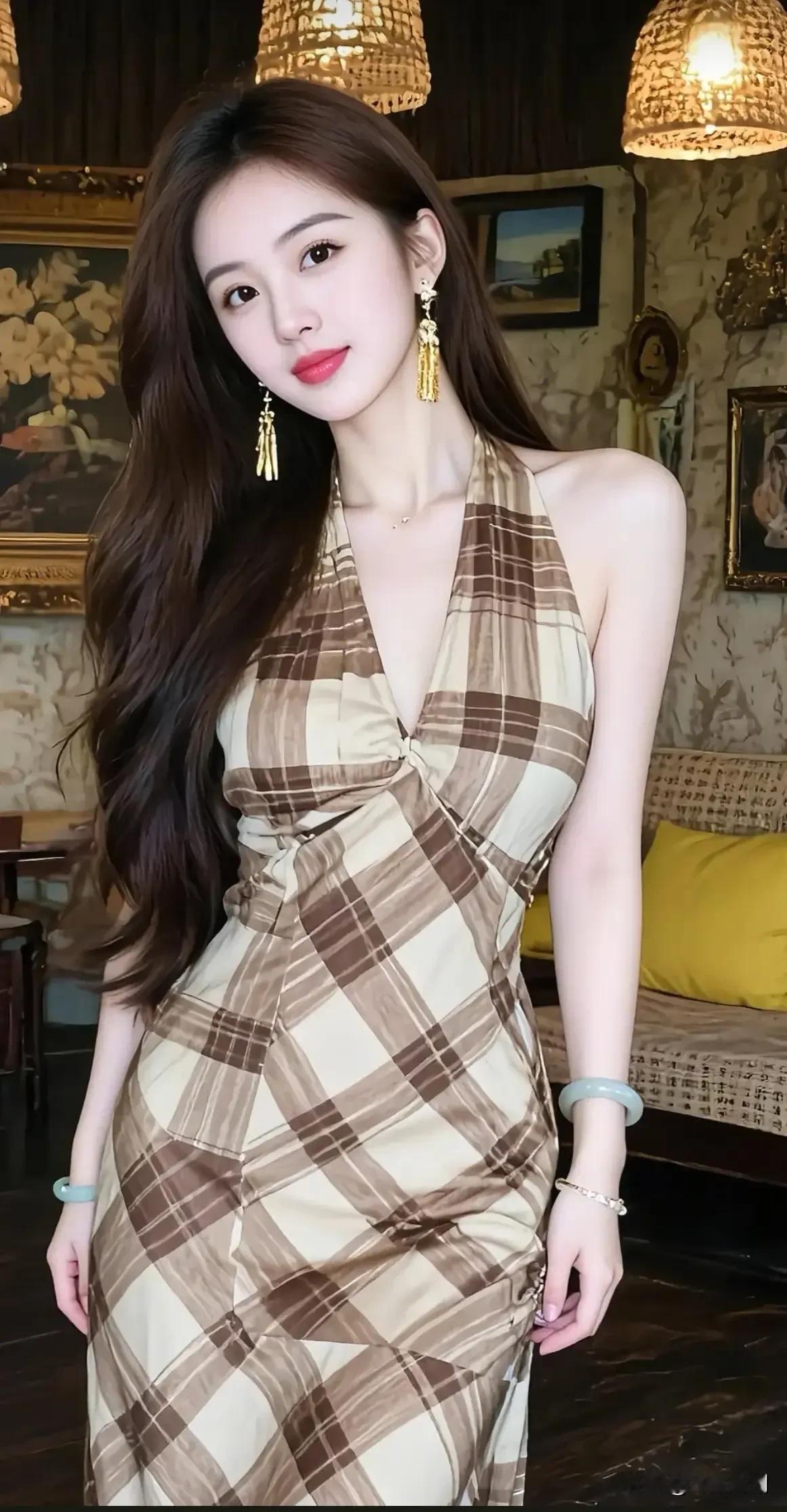 于烟火与复古之间，寻一份松弛，把日子过得精致从容。美女氛围感写真温柔气质照