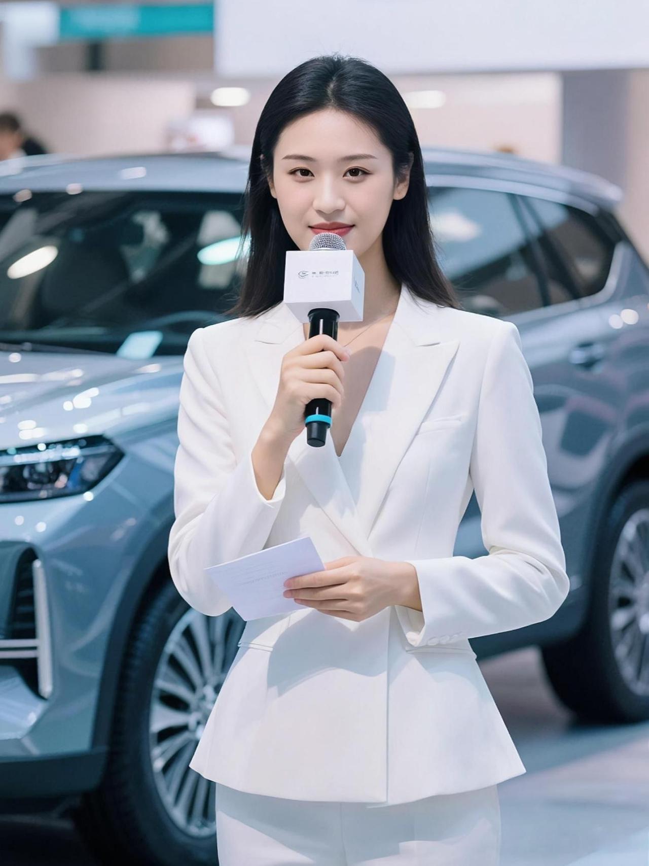 假日兼个职素衫裁得月边云，墨袂轻遮玉色匀。倚向银车春半立，眸中星子胜灯轮