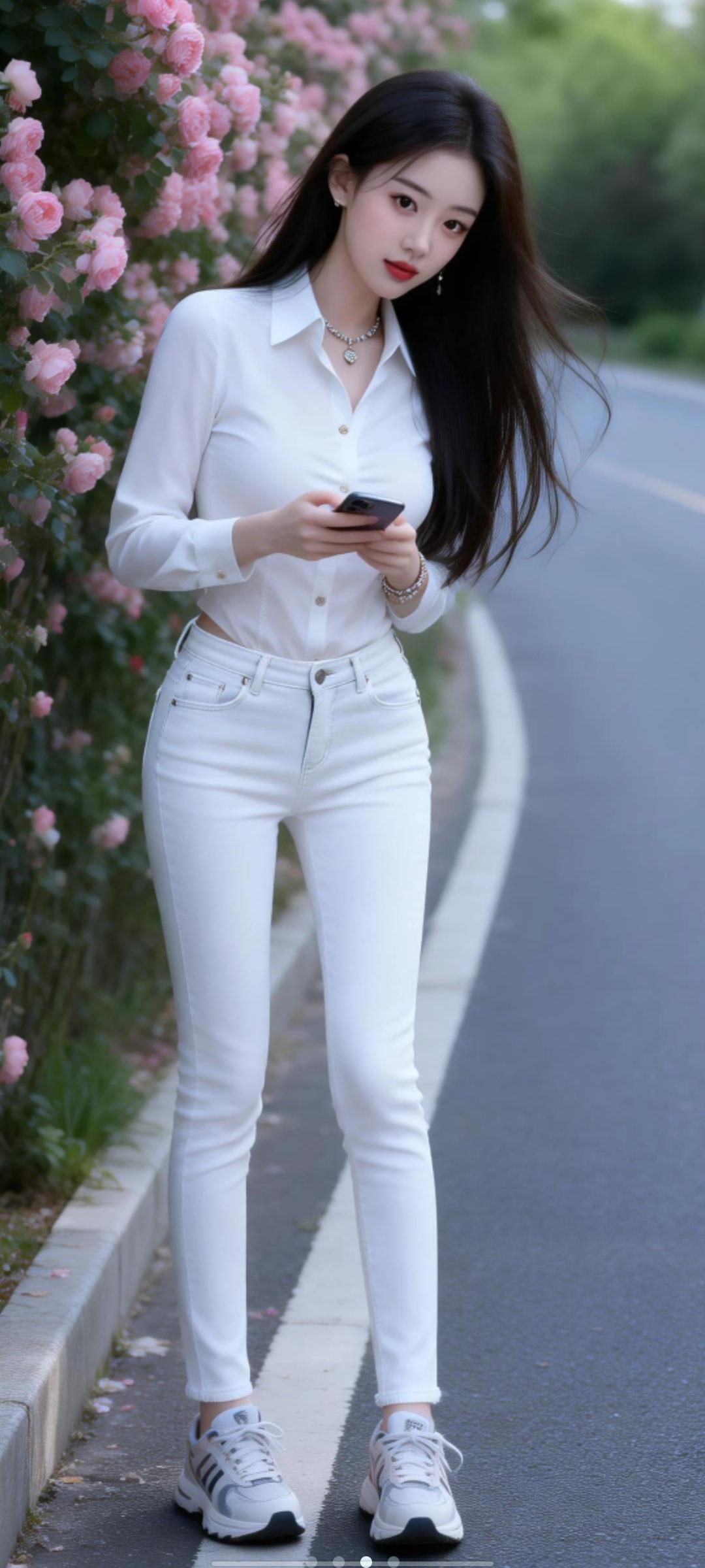 女生的美，不在皮囊多惊艳，而在眉眼温柔、举止得体。是自信从容的气场，是善良通透的