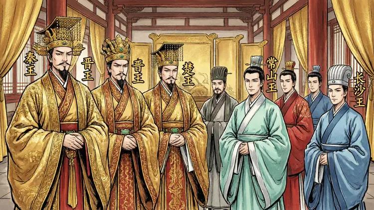 古装剧里王爷满天飞，但你知道“一字王”里也有三六九等吗？秦王霸气，晋王显贵，楚、