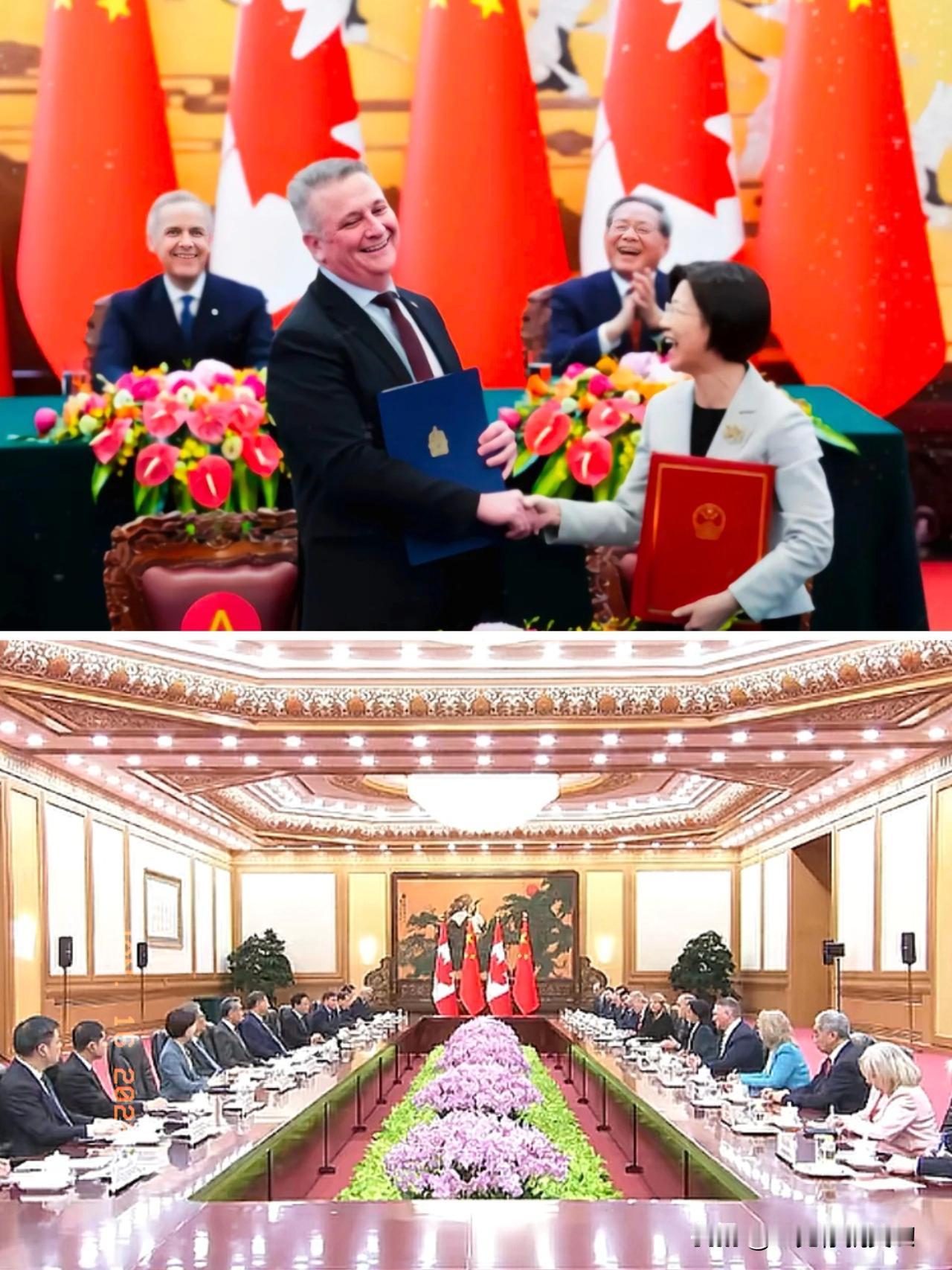 中加签约官宣！加拿大反水美国，这步棋太绝！加拿大总理卡尼：与中国合作是我