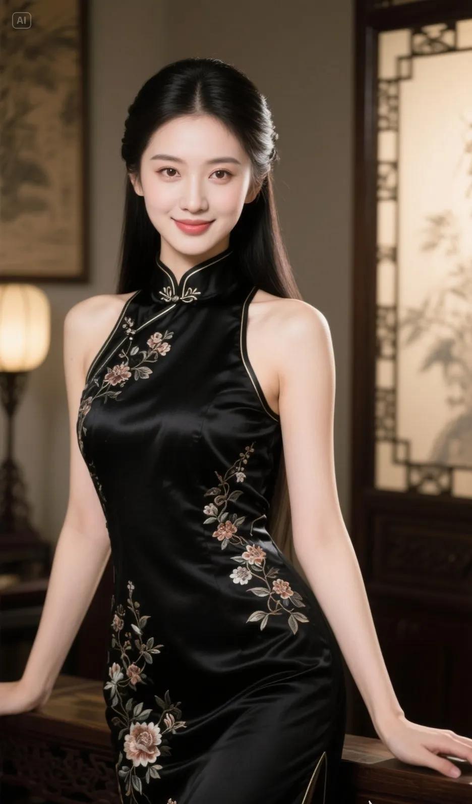女生穿旗袍可以有多好看?
